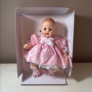 Madame Alexander Baby’s First Birthday Doll 11”